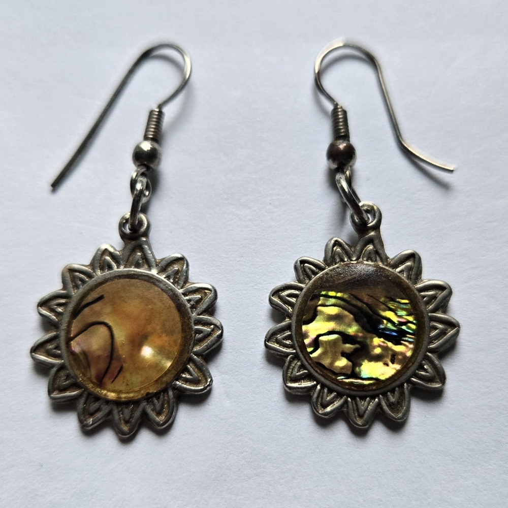 Sunburst Drop Earrings